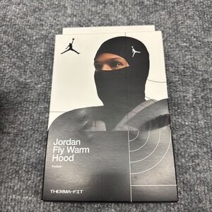 Jordan Fly Warm Therma-FIT Adult Hyperwarm Football Hood Men's Ski Mask – Black